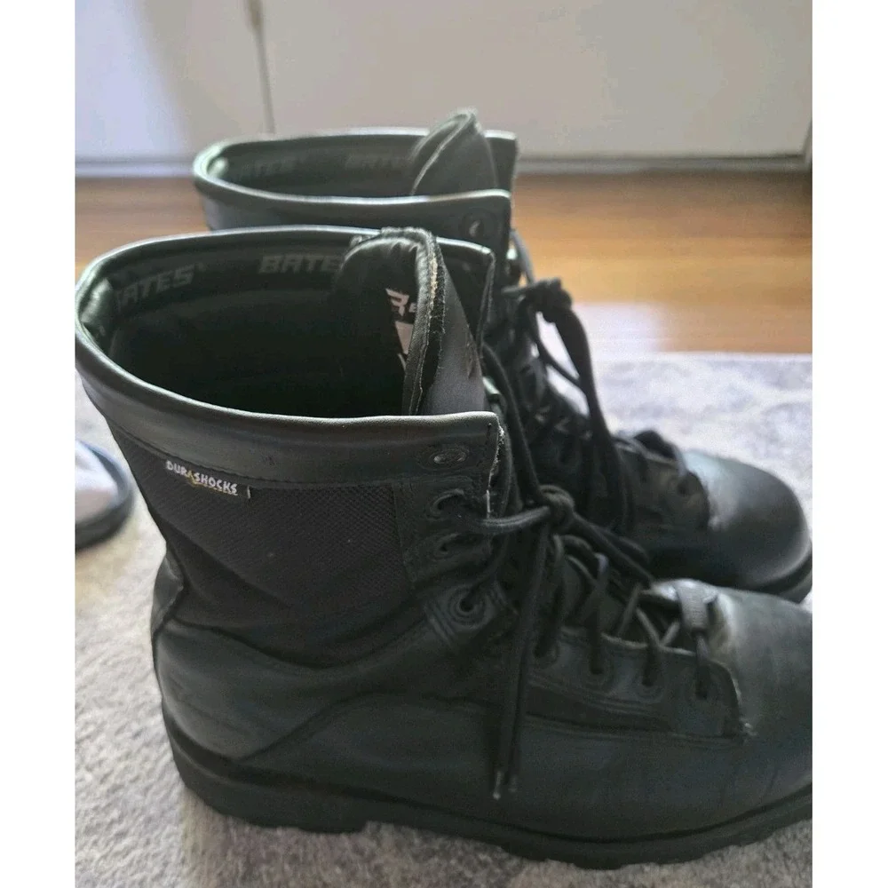 Bates Men's DuraShocks® Black Boots‎ - Size 12.  Extra Wide & Large E03135